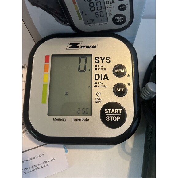 Zewa Automatic Blood Pressure Monitor, Wide Range Cuff -Model UAM-710 - Picture 5 of 5